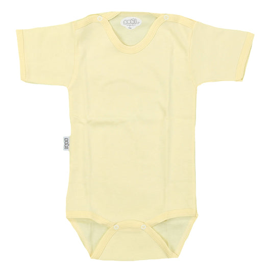 Short Sleeve Kids Bodysuit 1-3 Years Yellow - 001.0004-0