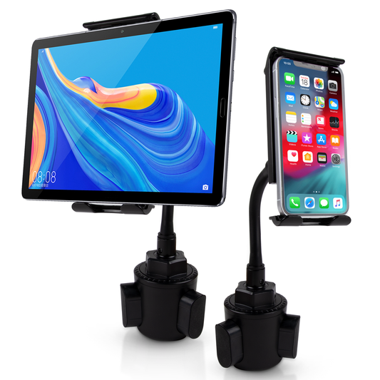 Cup Car Mount Holder 2-In-1 Tablet and Smartphone-0