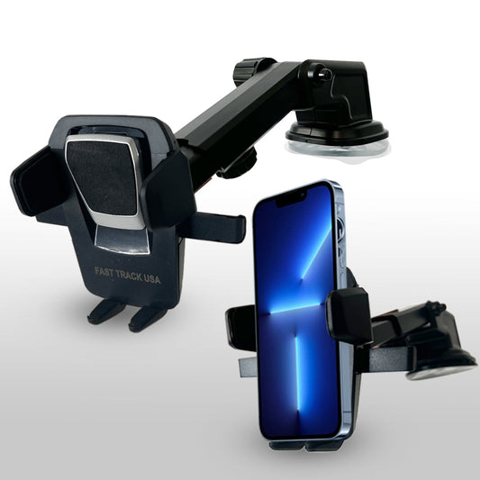 Car Phone Mount Holder  One Touch  Adjustable Long Neck-0