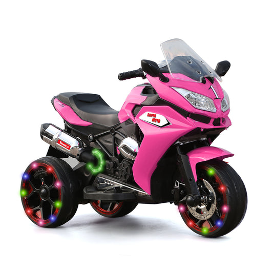 TAMCO 12V Kids Electric motorcycle/ ride on motorcycle,Girls Motorcycle, Children Battery Motor Bikes Rechargeable 3 Wheels Ride on Kids Electric Motorcycle with Light Wheels /electric ride on car