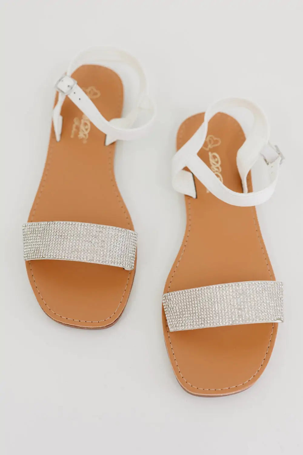 Pretty Rhinestone Sandals