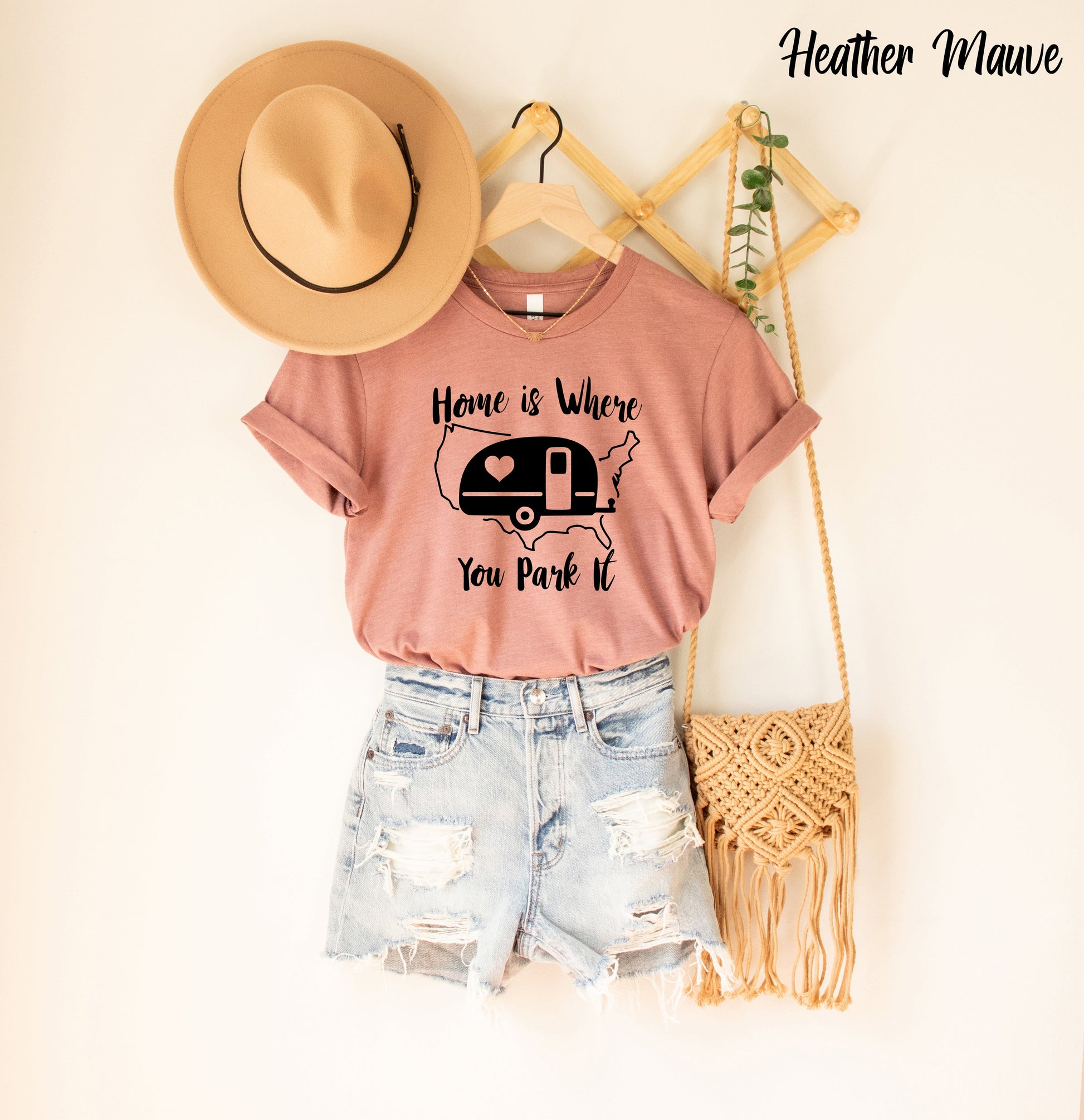 Home Is Where You Park It Shirt, Camping Shirt - American Smart