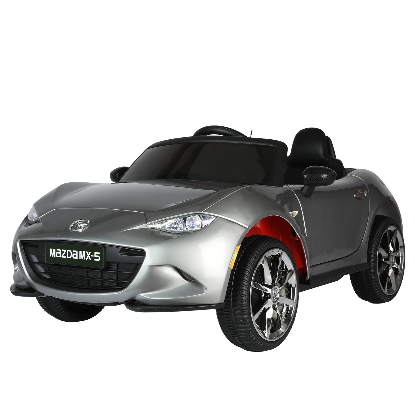 Licensed MAZDA MX-5 RF,12V Kids ride on car 2.4G W/Parents Remote Control,electric car for kids,Three speed adjustable,Power display, USB,MP3 ,Bluetooth,LED light,Two-point safety belt,Painting