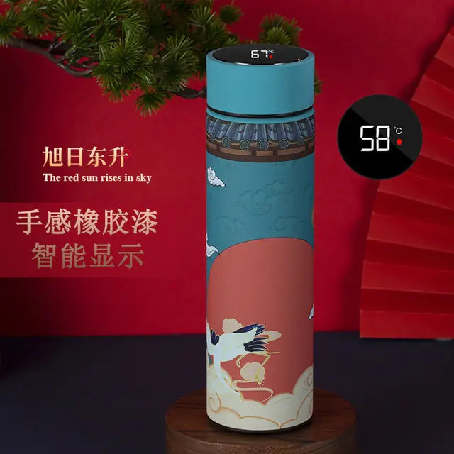 chinese-style-smart-thermo-flask-with-temperature-display-500ml-vacuum-insulated-mug