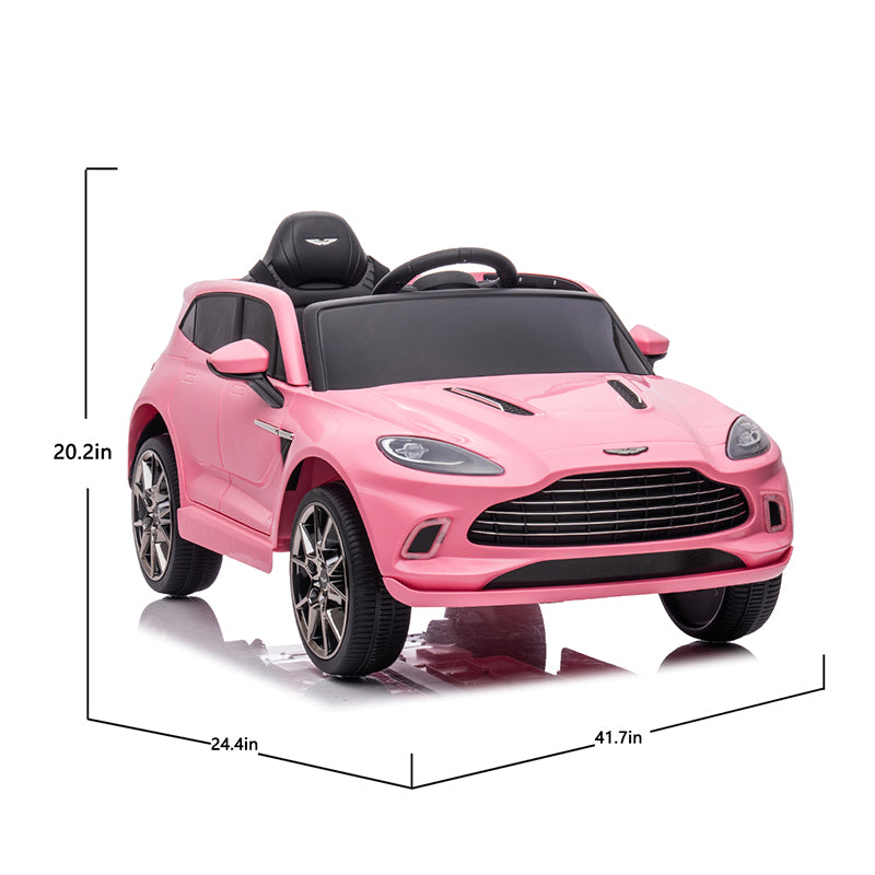 12V Dual-drive remote control electric Kid Ride On Car,Battery Powered Kids Ride-on Car pink, 4 Wheels Children toys vehicle,LED Headlights,remote control,music,USB.