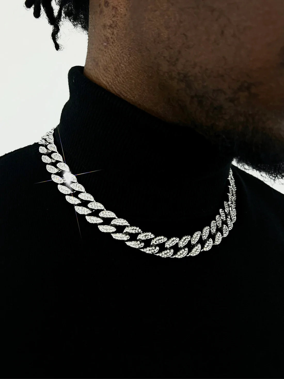 white-gold-plated-seamless-iced-cuban-chain