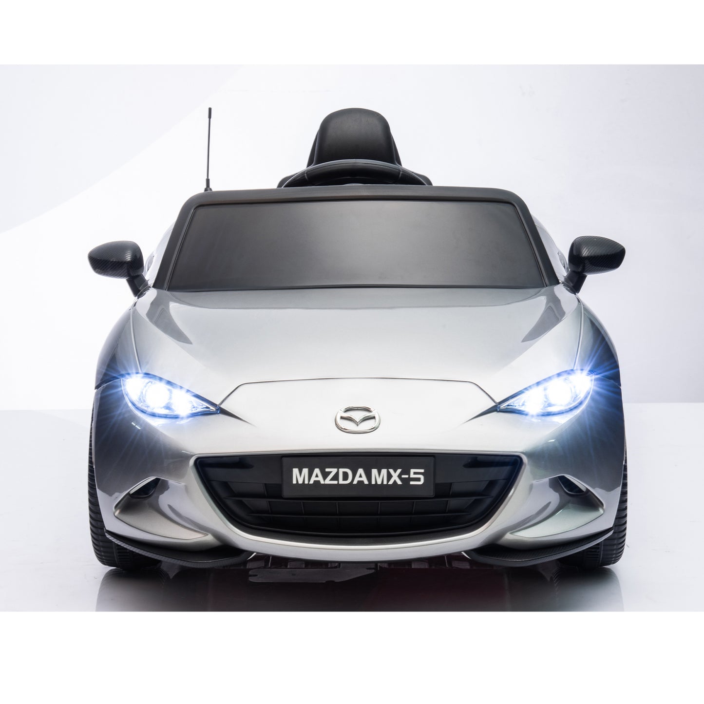 Licensed MAZDA MX-5 RF,12V Kids ride on car 2.4G W/Parents Remote Control,electric car for kids,Three speed adjustable,Power display, USB,MP3 ,Bluetooth,LED light,Two-point safety belt,Painting