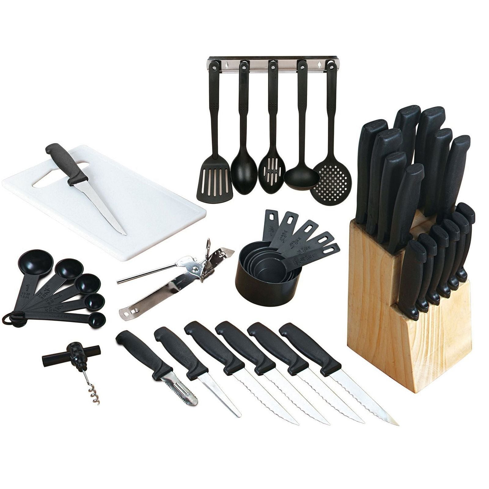 Gibson Home Total Kitchen 41-Piece Cutlery Combo Set - American Smart