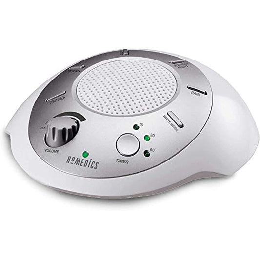 HoMedics White Noise Sound Machine | Portable Sleep Therapy for Home, Office,