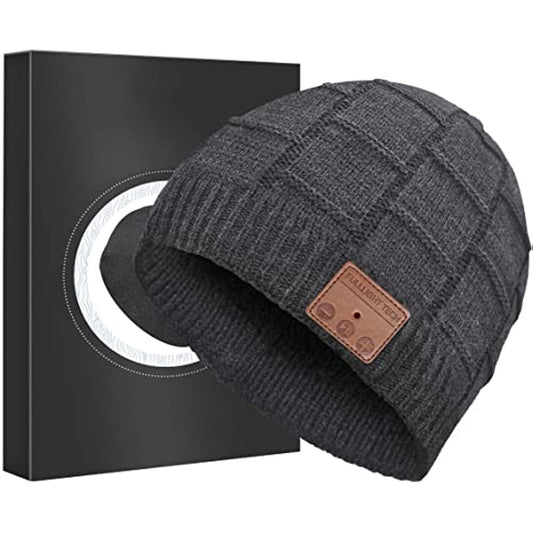 Bluetooth Beanie Hat Headphones Unique Tech Gifts Stocking Stuffer