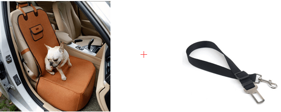 Retro Pet Travel Buddy: Versatile Car Mat & Seat Cushion-5