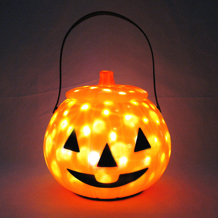 Size: 15cm - New Halloween LED Sky Star Pumpkin Lamp For Festive Home Party Decorations