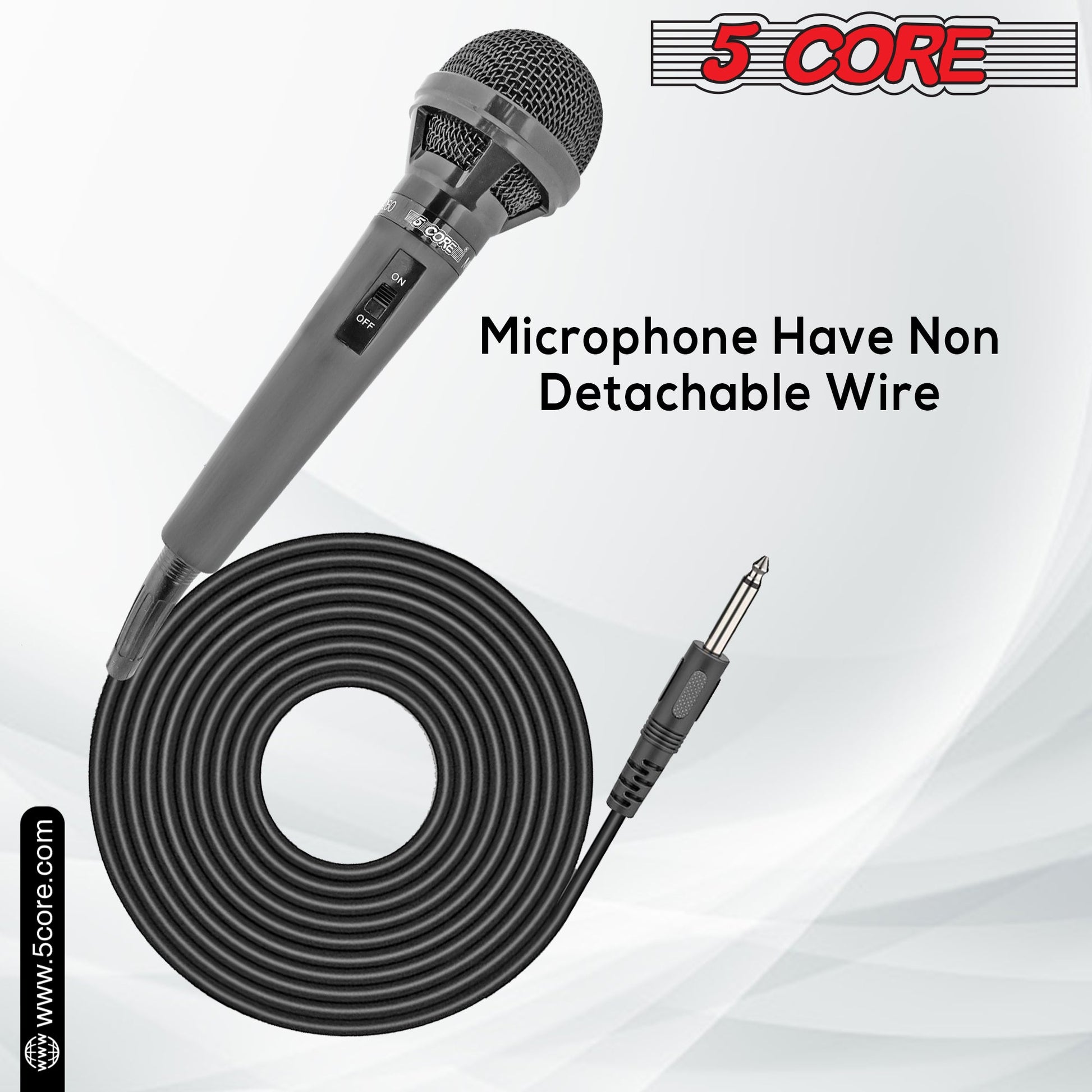 5 Core Microphone For Singing Karaoke Mic XLR Microfono Dynamic Cardioid Unidirectional-8