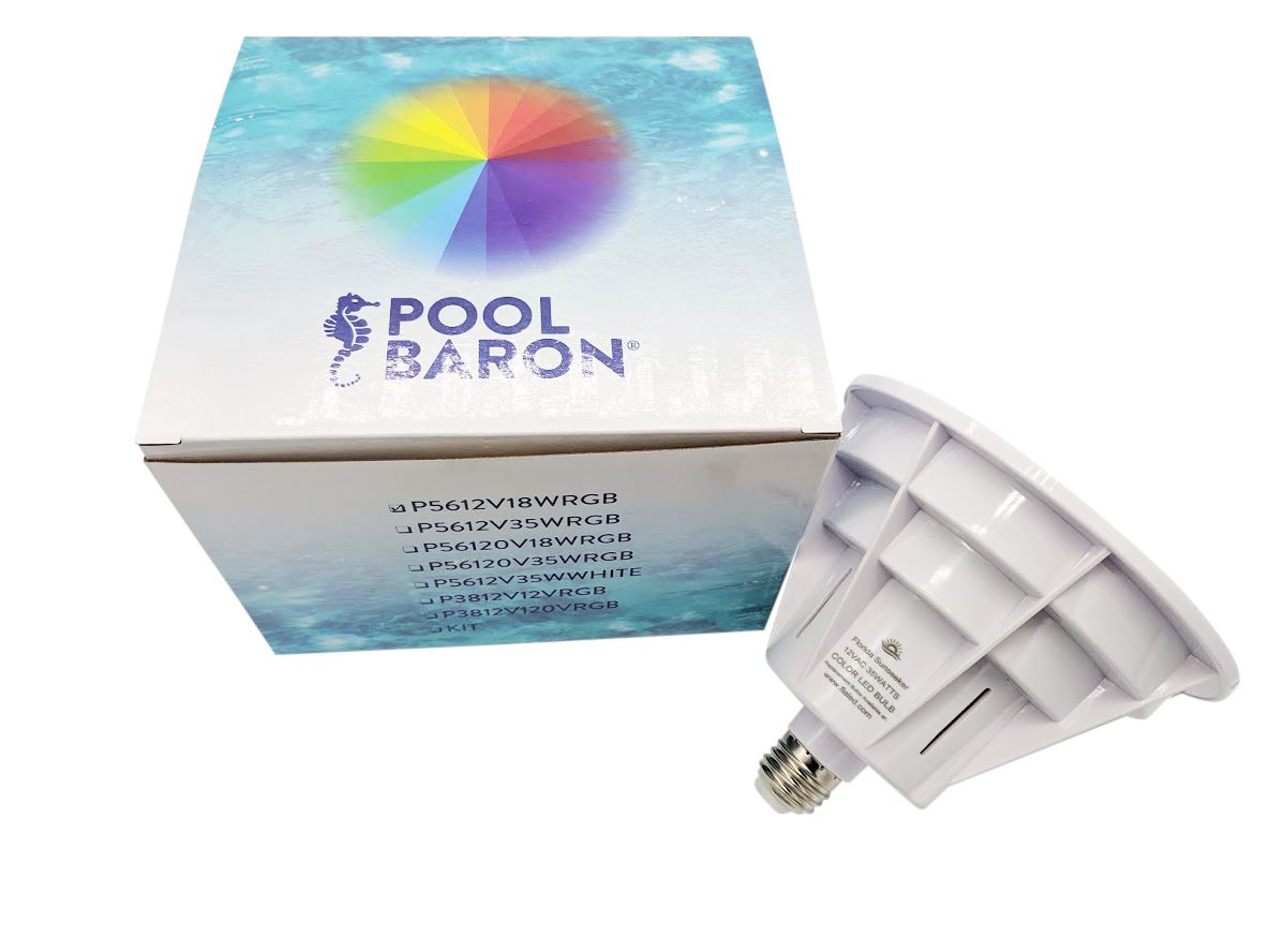 PoolTone™ 120VAC Swimming Pool Bulb 16 Color LED Pool Bulb-0