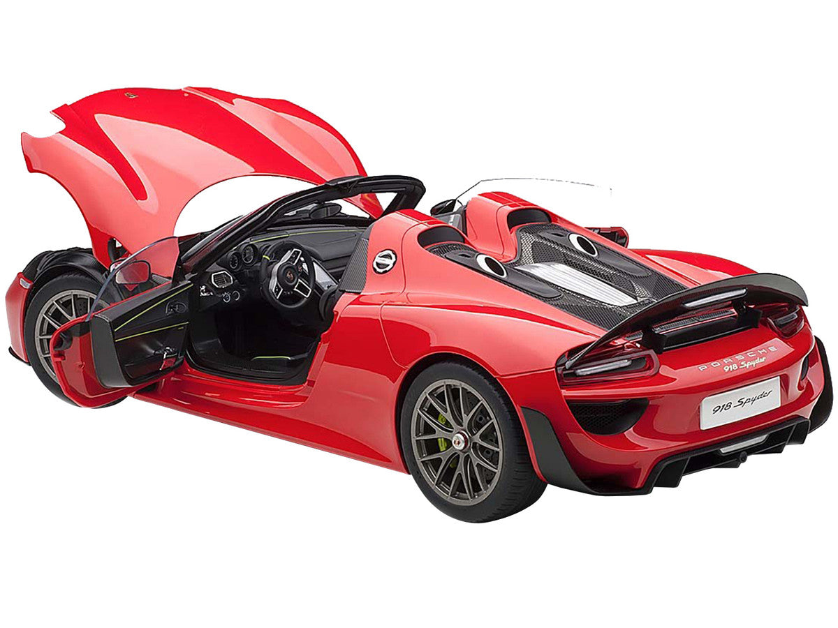 Porsche 918 Spyder Red 1/12 Model Car by Autoart-1