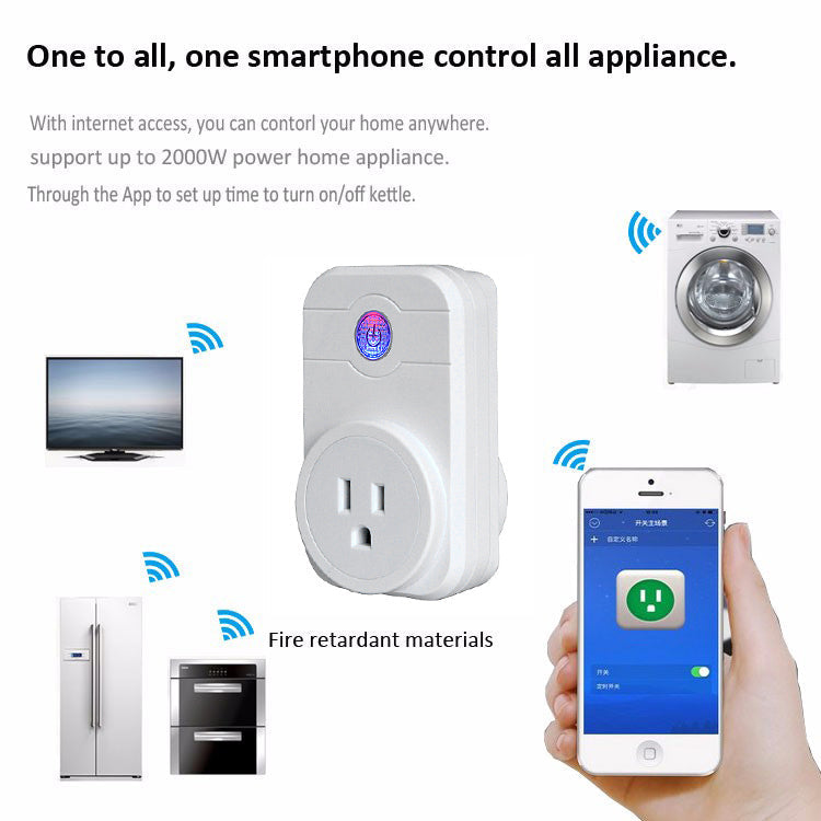 ELE Home Smart Socket WIFI Plug EU/US Plug APP Wireless Control for IOS Pad Android HomeKit