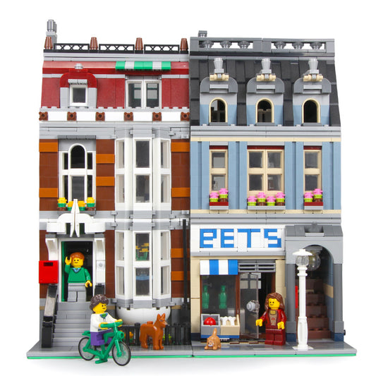 Style: Pet shop - Assembled building block toys