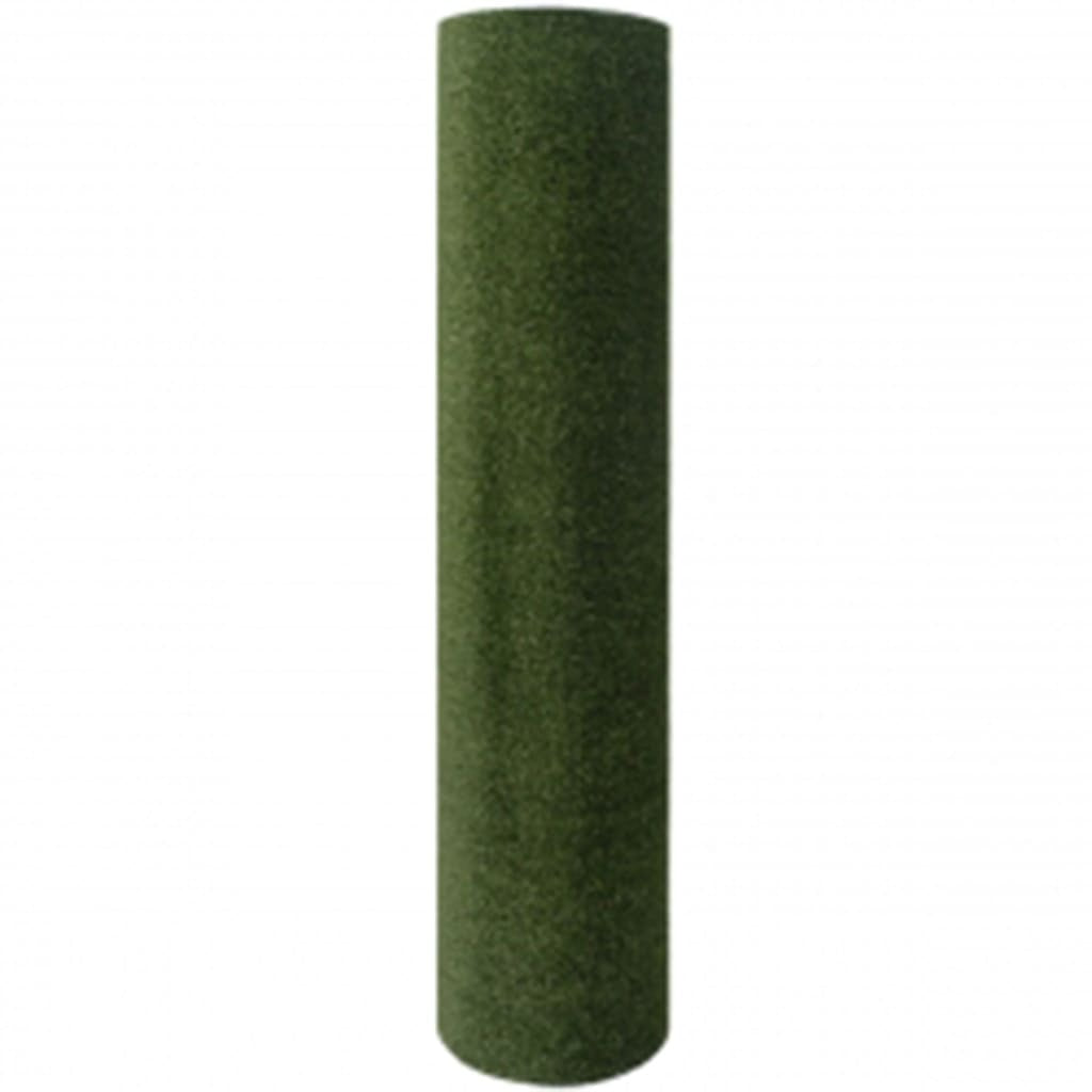 vidaXL Artificial Grass 0.3"/0.4" 4.4'x65.6' Green