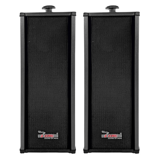 5Core Outdoor Speakers Stereo In Wall 100W Peak Passive Patio Home Wired Waterproof Audio System-0