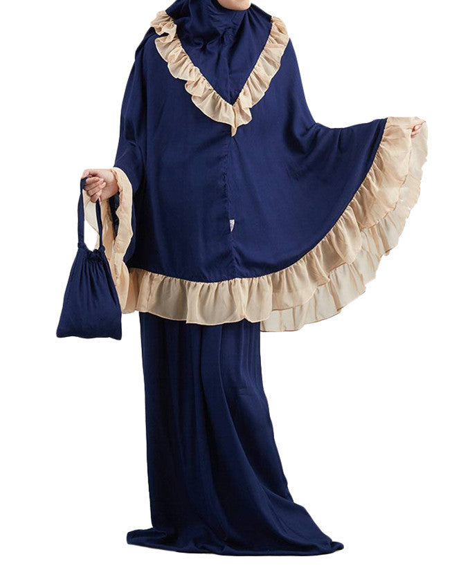 muslim-kids-ramadan-girls-long-sleeve-dress-hijab-abaya-robe-arab-dubai-children