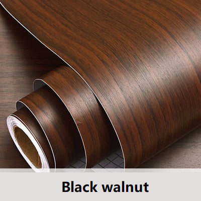 Furniture Treasure Old Furniture Renovation Stickers Boeing Film Wardrobe Cabinets Self-Adhesive Wallpaper Wood Grain Paper Door Table Waterproo