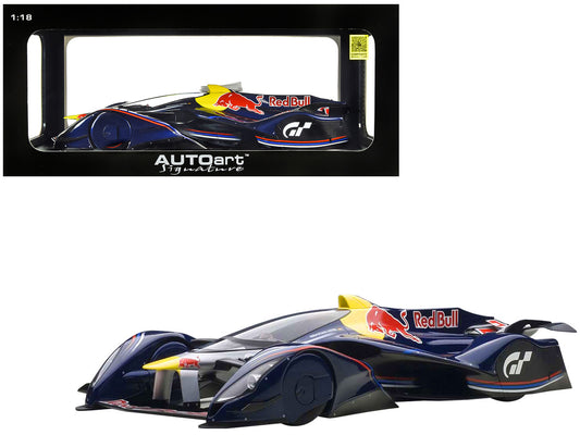 Red Bull X2014 Fan Car Red Bull Color Sebastian Vettel 1/18 Model Car by Autoart-0