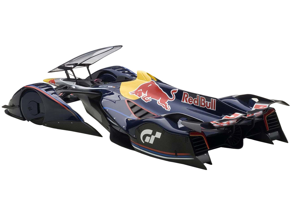 Red Bull X2014 Fan Car Red Bull Color Sebastian Vettel 1/18 Model Car by Autoart-1