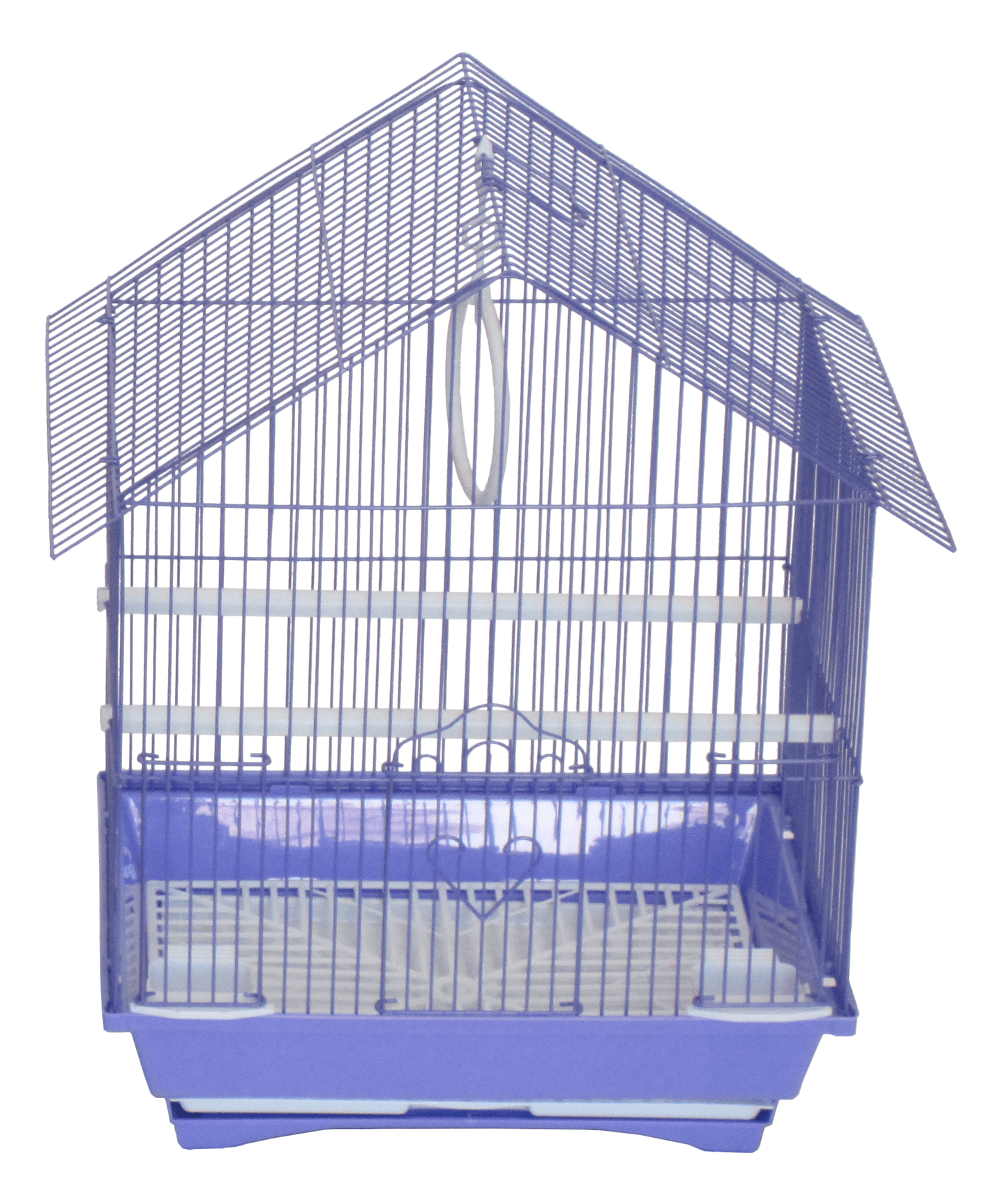 YML House Top Style Parakeet Cage with Swing and Accessories-7