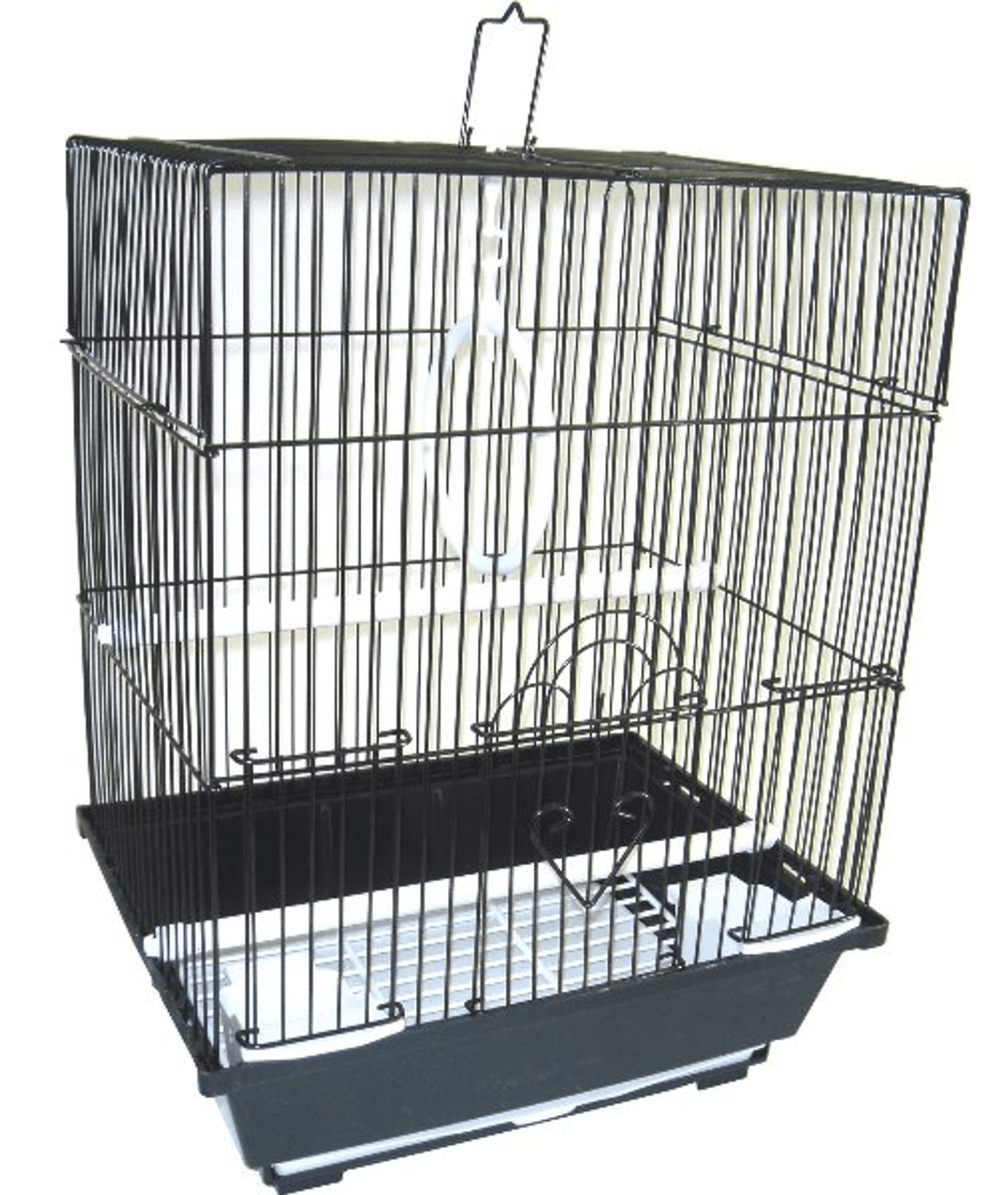 YML Premium Flat Top Parakeet Cage with Accessories-9