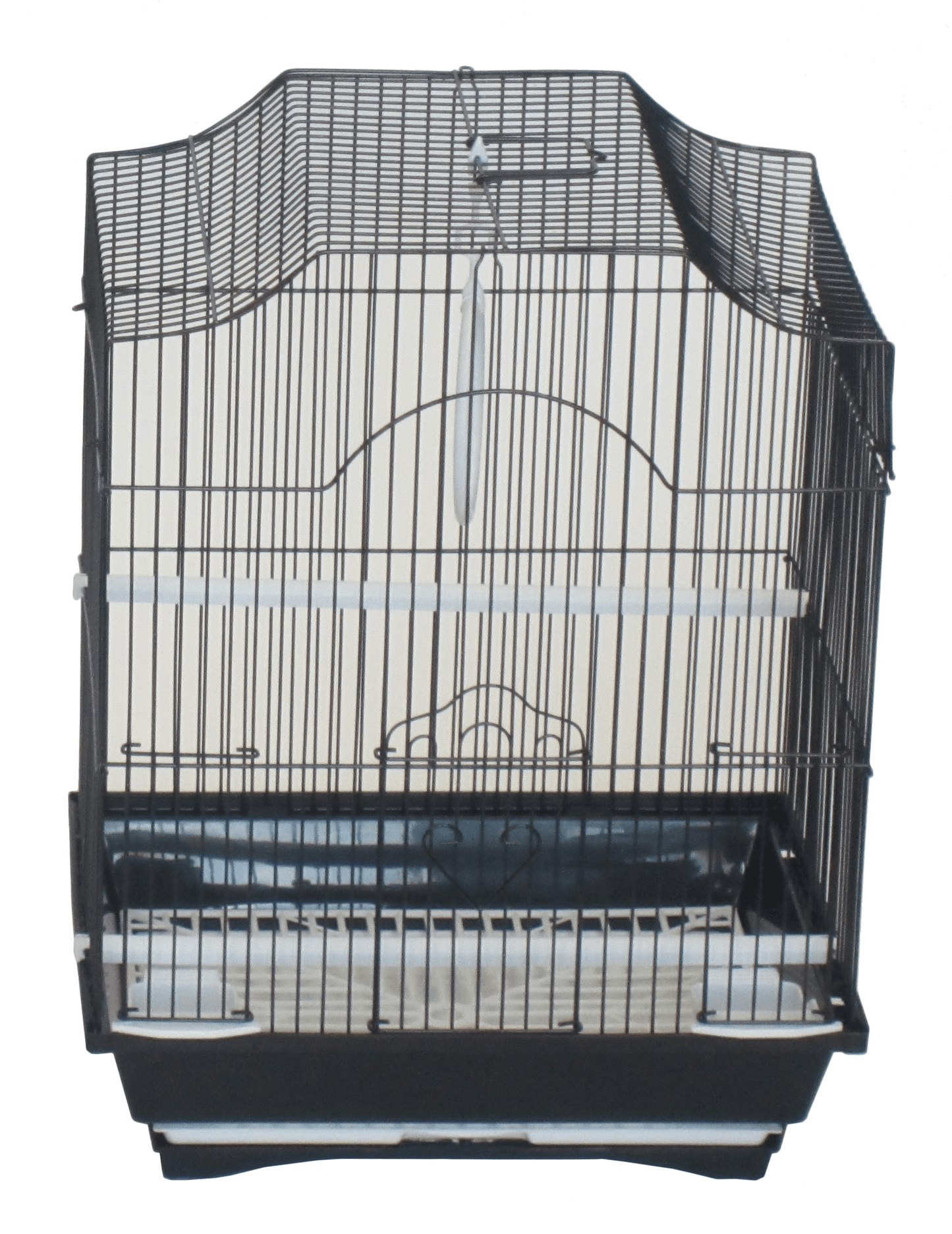 YML Cornerless Flat Top Bird Cage with Accessories and Easy Clean Design-8