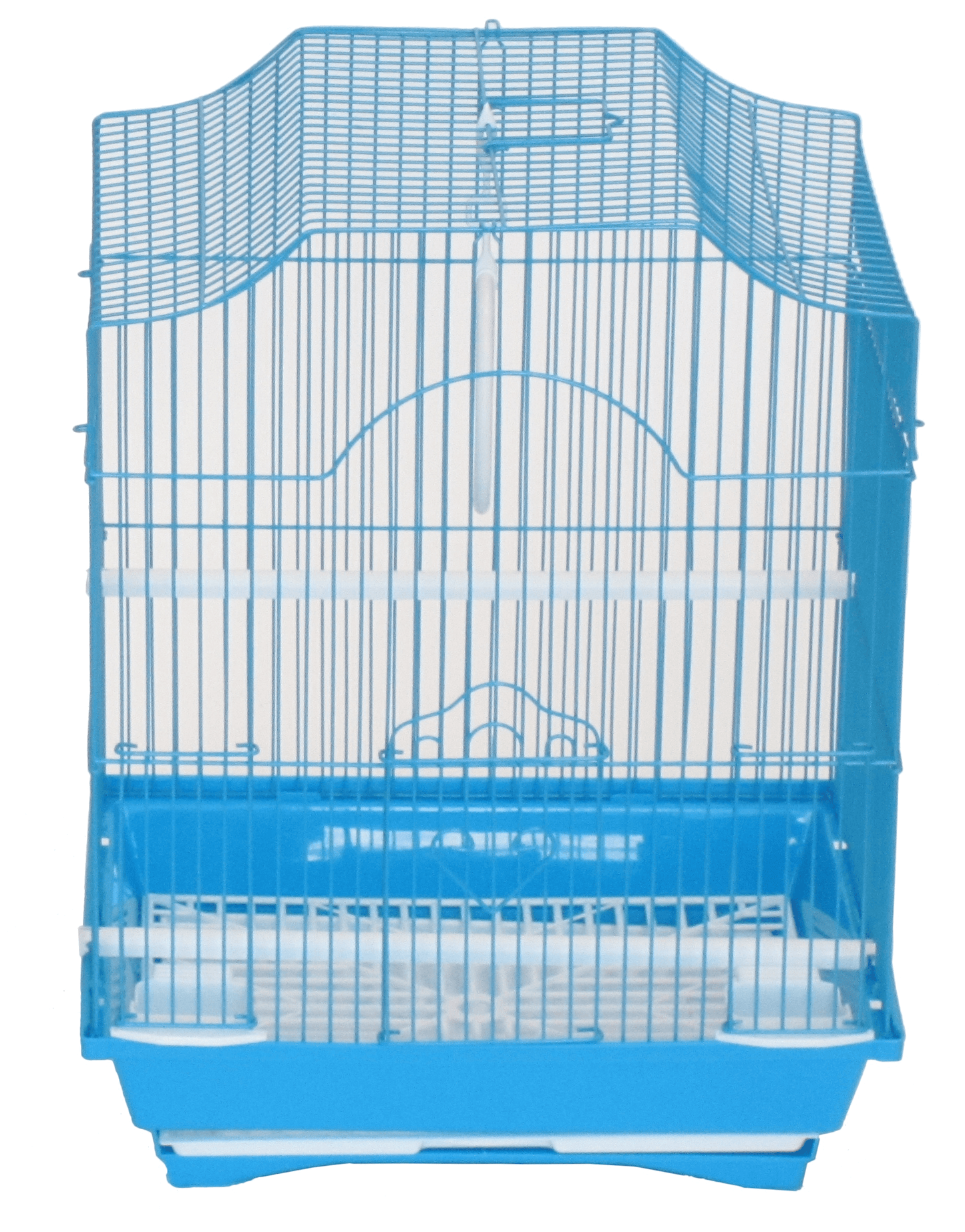 YML Cornerless Flat Top Bird Cage with Accessories and Easy Clean Design-9