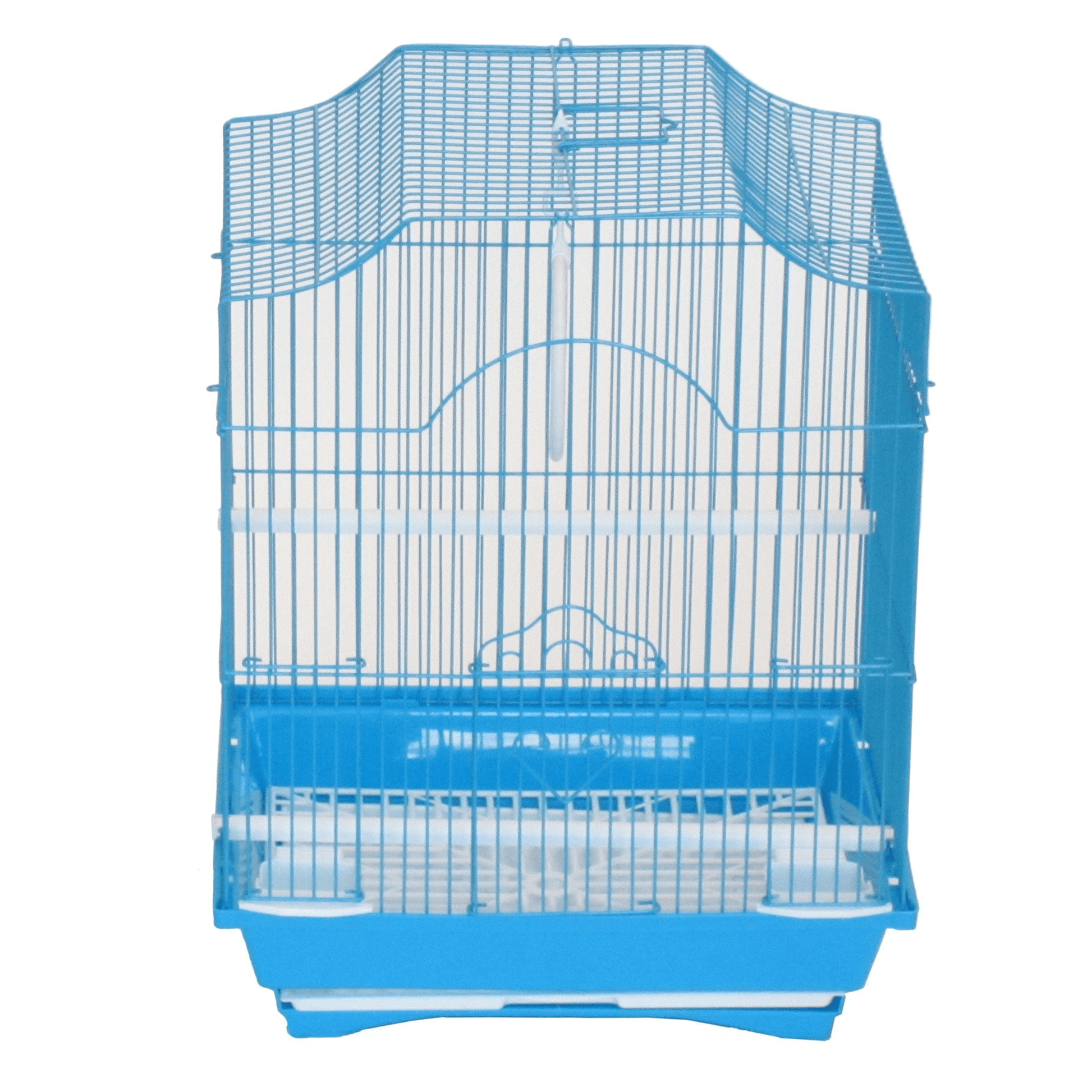 YML Cornerless Flat Top Bird Cage with Accessories and Easy Clean Design-4