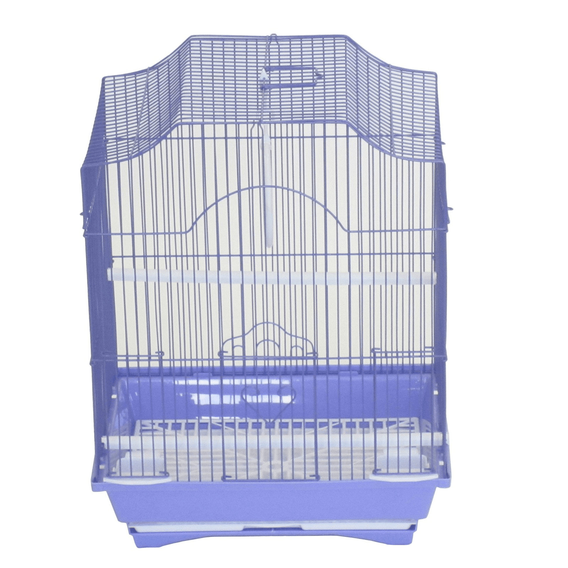 YML Cornerless Flat Top Bird Cage with Accessories and Easy Clean Design-5