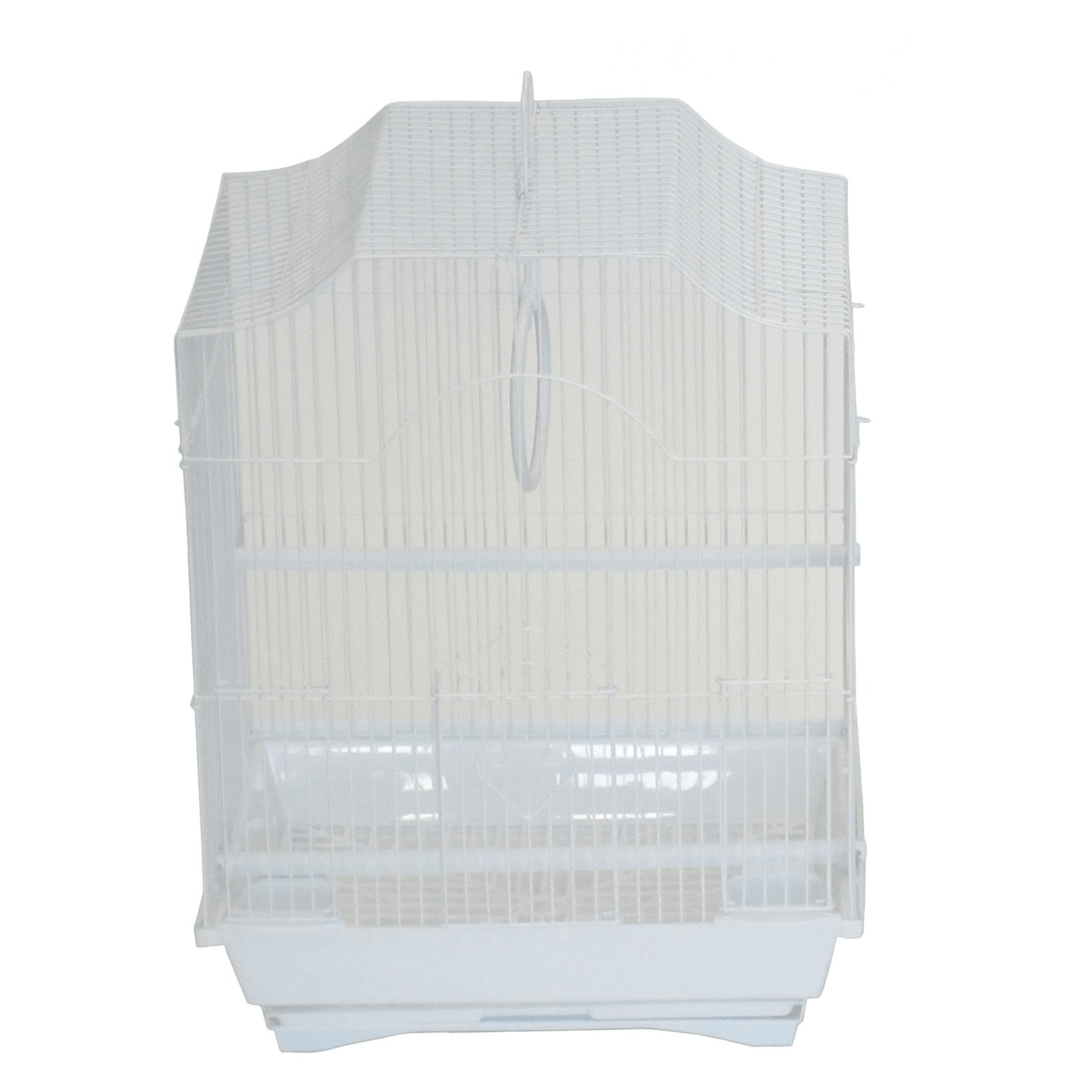 YML Cornerless Flat Top Bird Cage with Accessories and Easy Clean Design-2