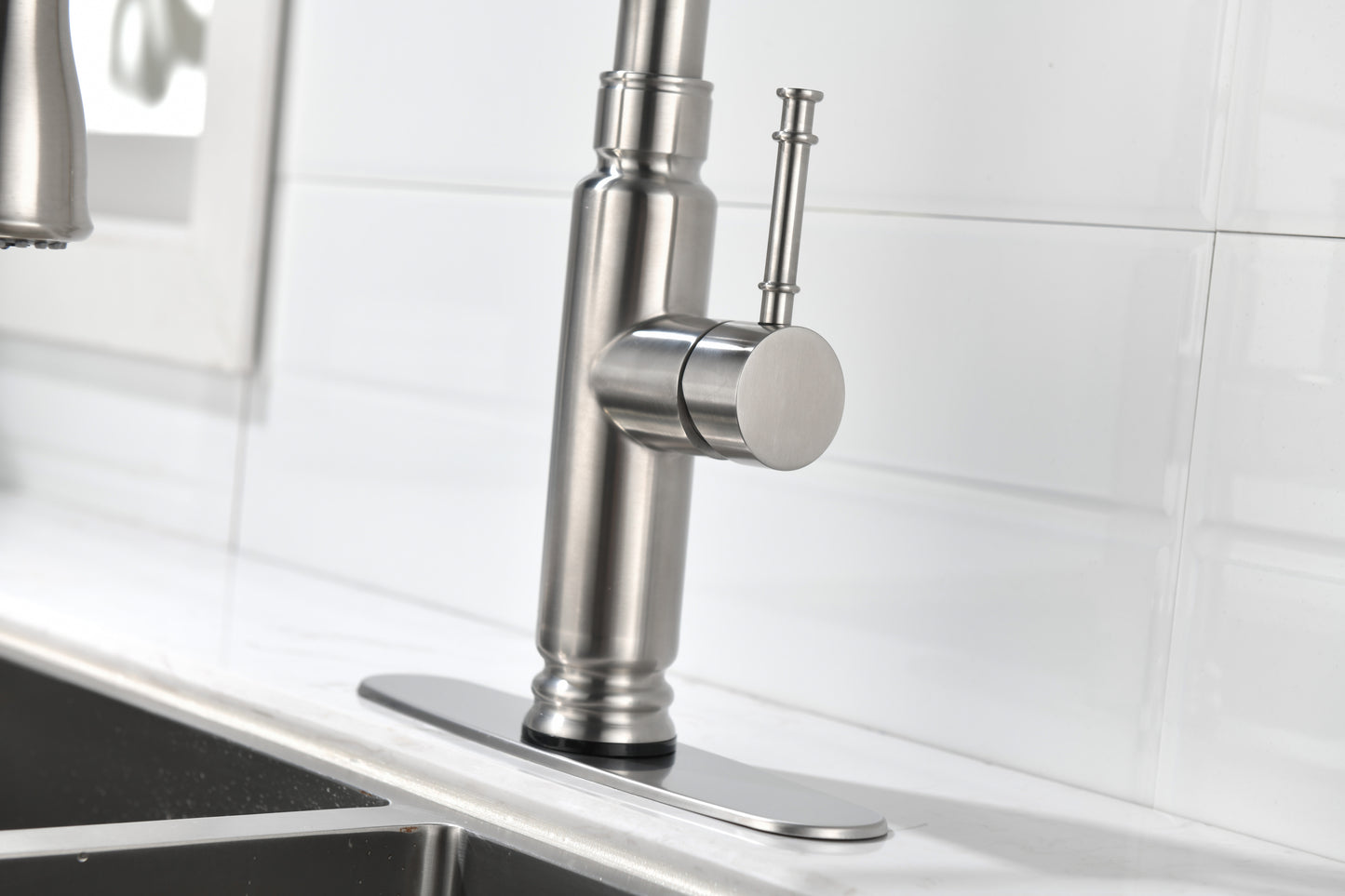 Touch Kitchen Faucet with Pull Down Sprayer