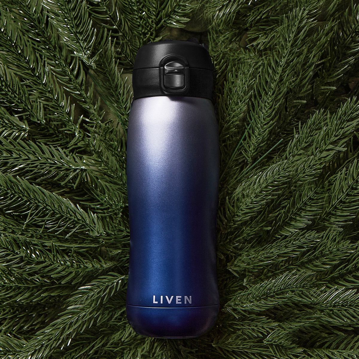 Liven Glow™ Ceramic-Coated Insulated Stainless Steel Water Bottle 17 oz-4