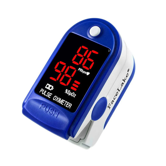 Vibe Geeks Pulse OLED Display Fingertip Oximeter- Battery Operated-0