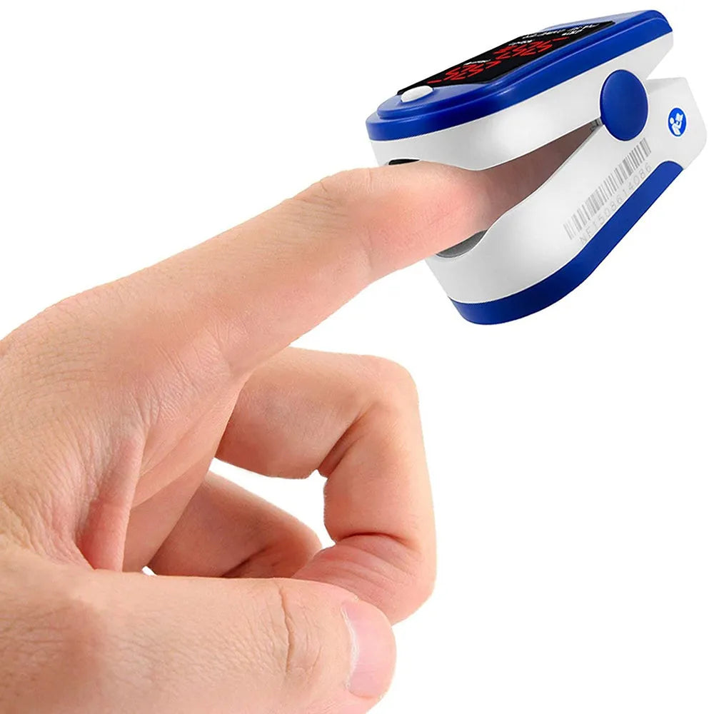 Vibe Geeks Pulse OLED Display Fingertip Oximeter- Battery Operated-1