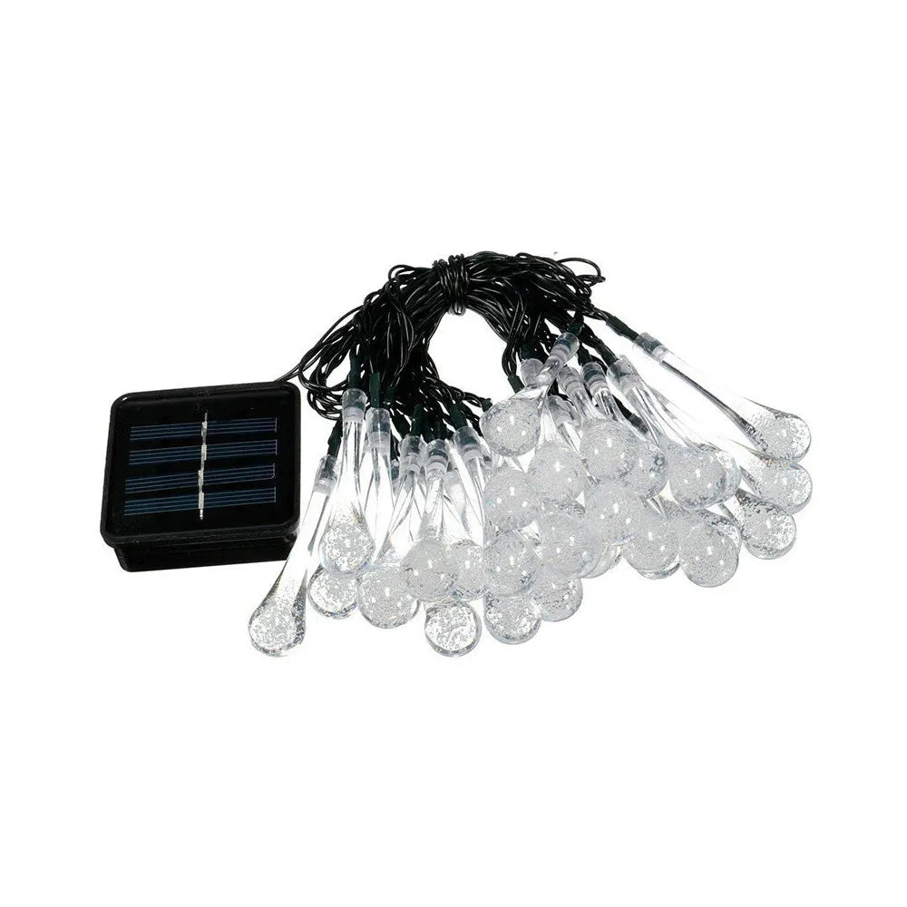 Vibe Geeks Solar Powered Outdoor Fairy LED Droplights Garden Decor-1