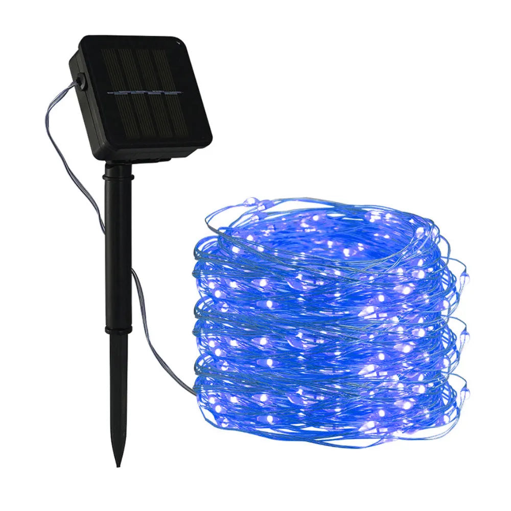 Vibe Geeks 200LED Solar Powered String Fairy Light for Outdoor Decoration-1