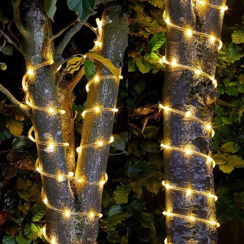 Vibe Geeks USB Outdoor LED String Tube Light Garden Fairy Light-4