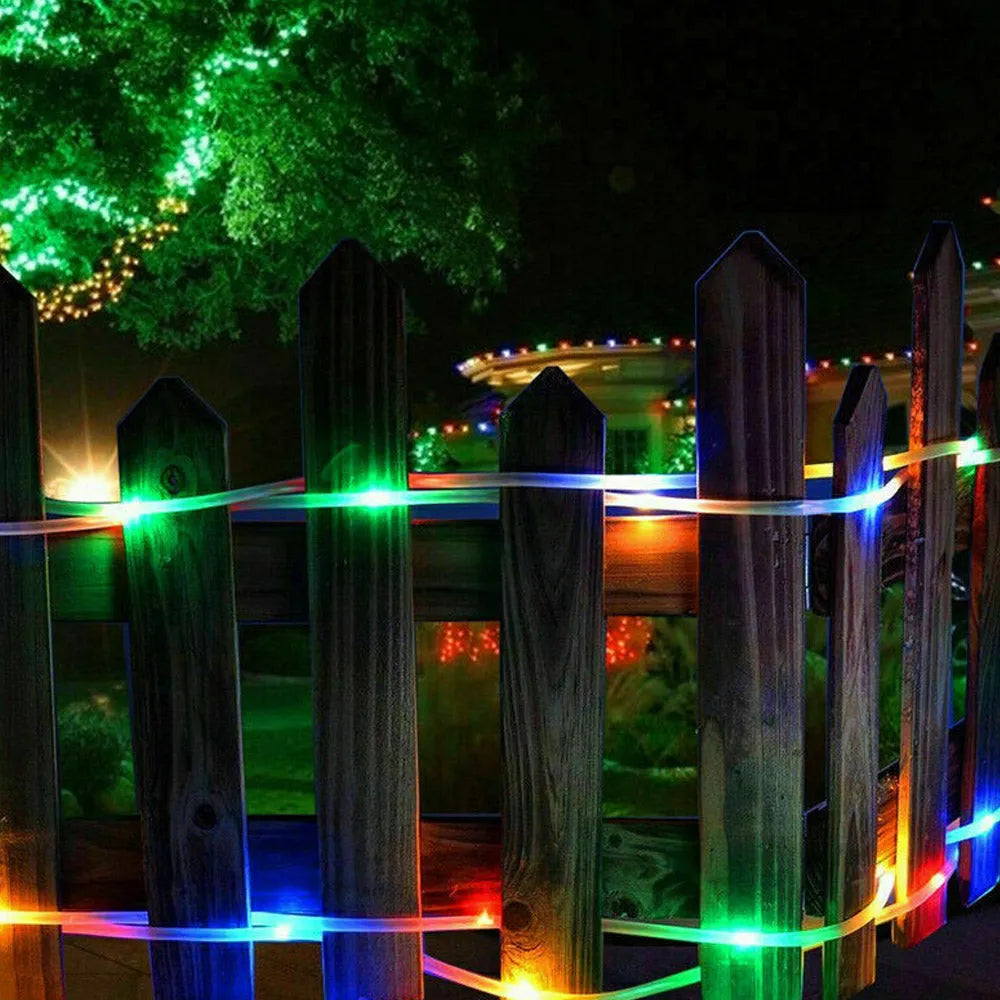 Vibe Geeks USB Outdoor LED String Tube Light Garden Fairy Light-6