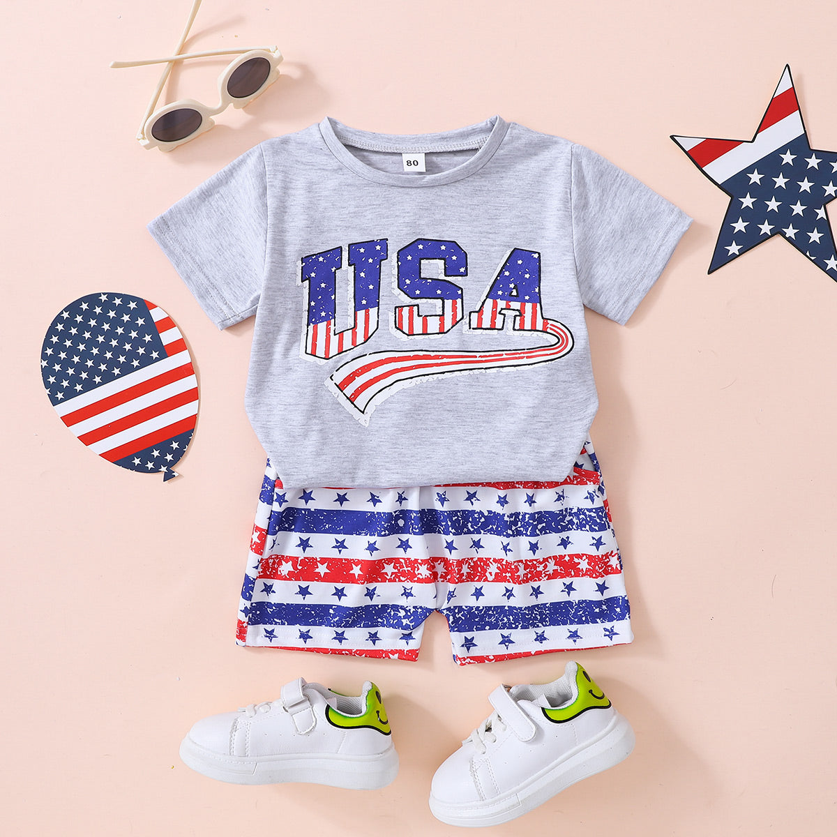 kids-usa-graphic-tee-and-star-and-stripe-shorts-set