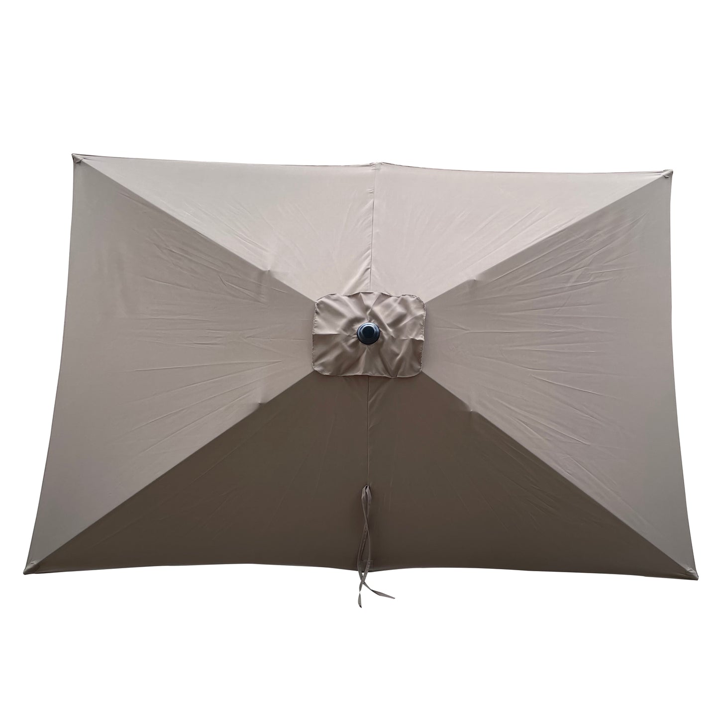 6 x 9ft  Patio Umbrella Outdoor  Waterproof Umbrella with Crank and Push Button Tilt without flap for Garden Backyard Pool  Swimming Pool Market