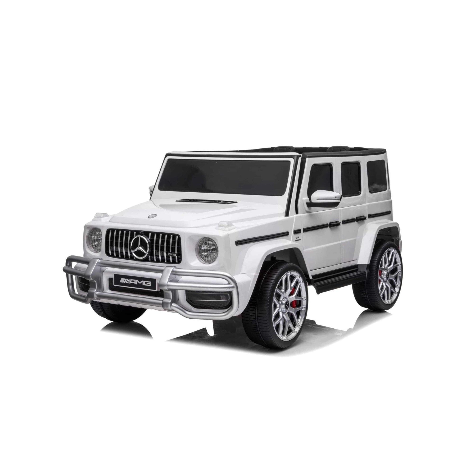 24V 4x4 Mercedes Benz G63 AMG 2 Seater G Wagon Ride on Car - DTI Direct USA - DTI Direct USA