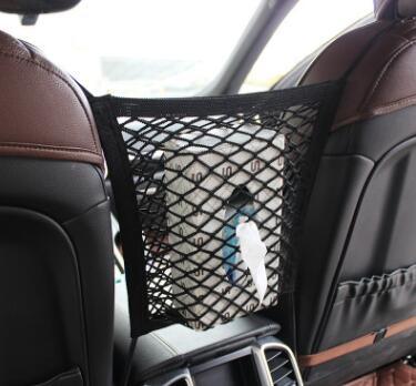 Universal Car Seat Storage And Barrier Net Organizer-2