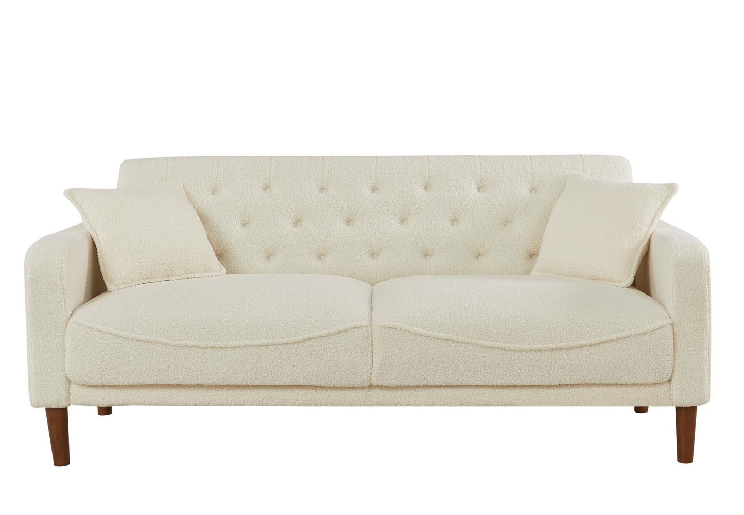 Valet Beige Loveseat-2