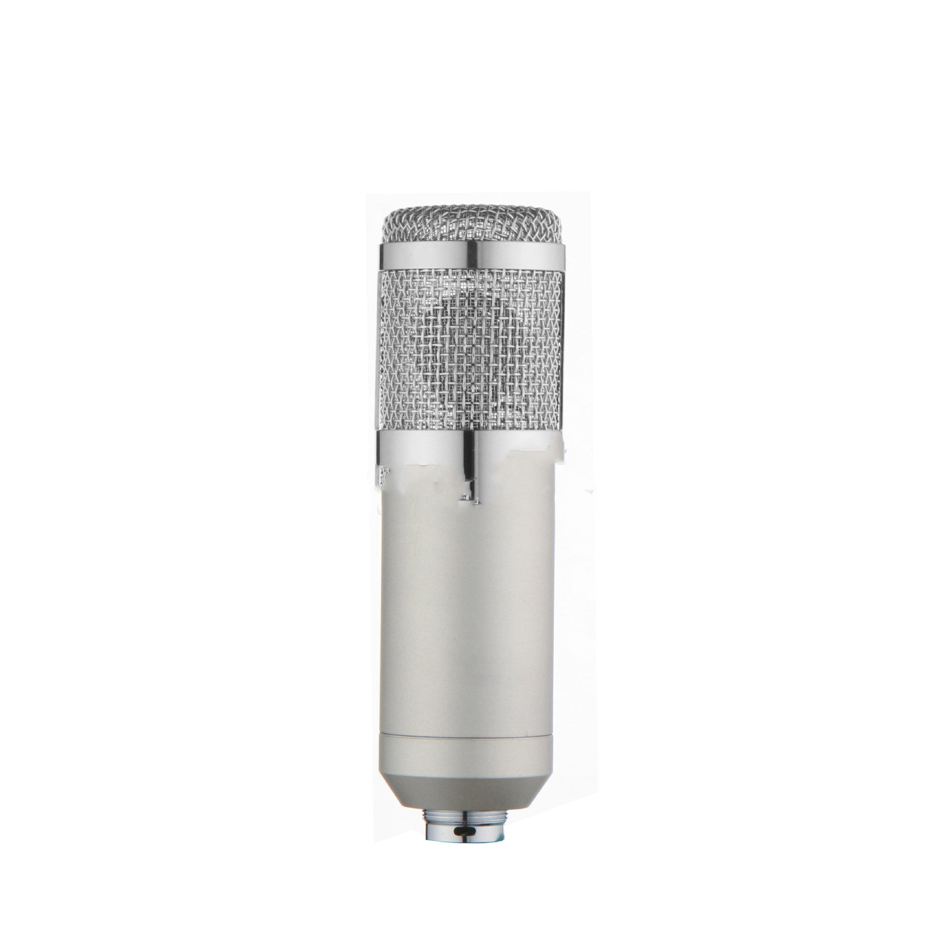 Color: Silver, Style: Metal - Large-diaphragm condenser microphone