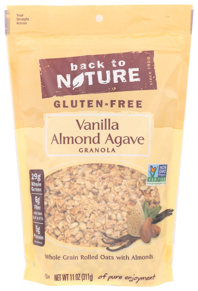 Back To Nature Vanilla Almond Agave Granola (6x11 OZ)-0