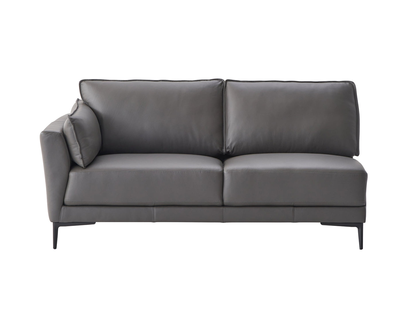 ACME Meka Sectional Sofa, Anthracite Leather-1